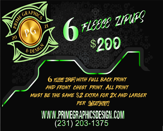 Business Packages-Fleece Zipups